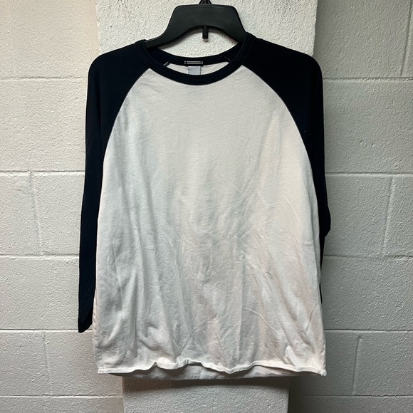 GAP Other - GAP Long Sleeve Raglan Tee - White and Navy. Large
